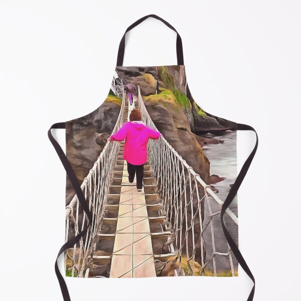 Item preview, Carrick-a-rede rope bridge, Ireland. (Painting) designed and sold by cmphotographs.
