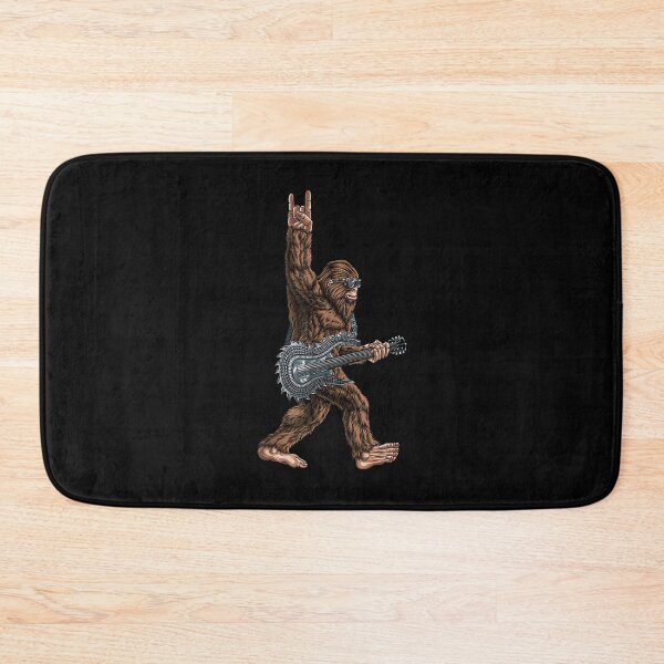 Item preview, Bigfoot Playing A Dragon Guitar Rock On Sasquatch Big Foot designed and sold by margeretelser.