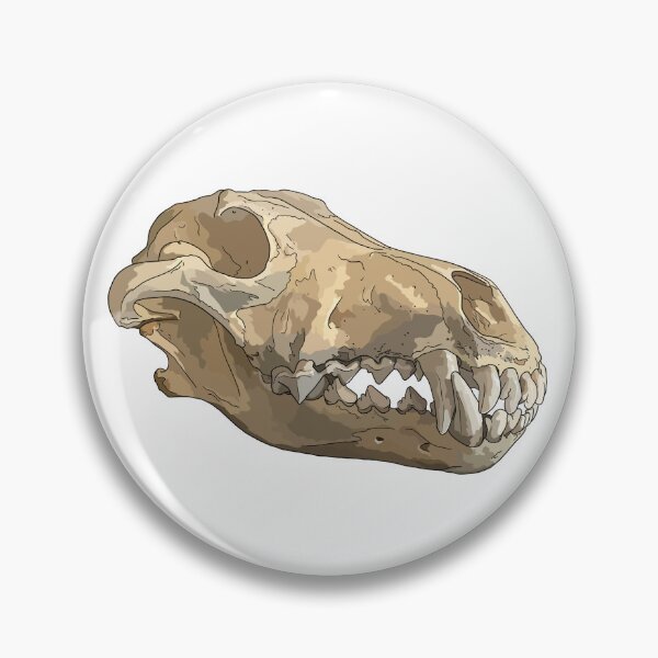 Item preview, Wolf Skull designed and sold by Driedupmushroom.