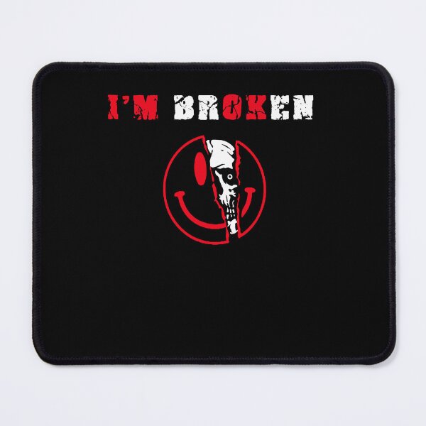 Item preview, Confused Smile I'm Broken Invisible Illness I'm OK Broken designed and sold by margeretelser.