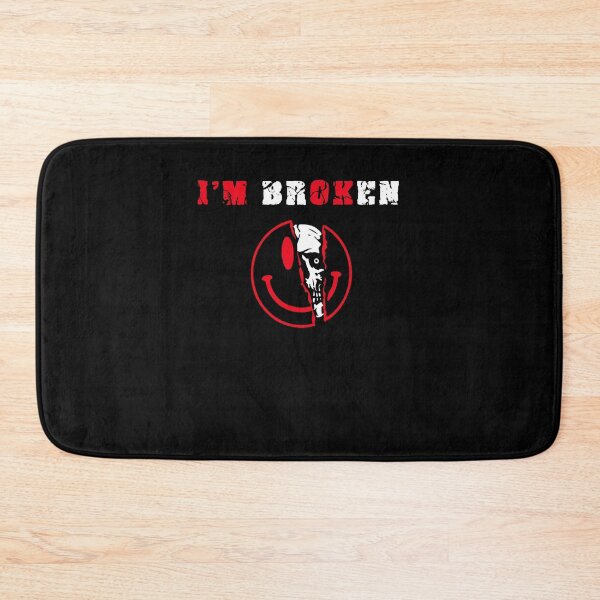 Item preview, Confused Smile I'm Broken Invisible Illness I'm OK Broken designed and sold by margeretelser.