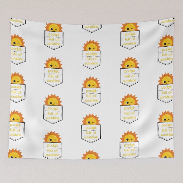 Aperçu de l'œuvre Poche de soleil kawaii créée et vendue par MonkeyBizness.