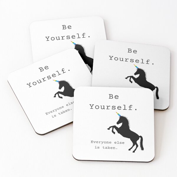 Item preview, Be Yourself Unicorm  designed and sold by jingenuity.