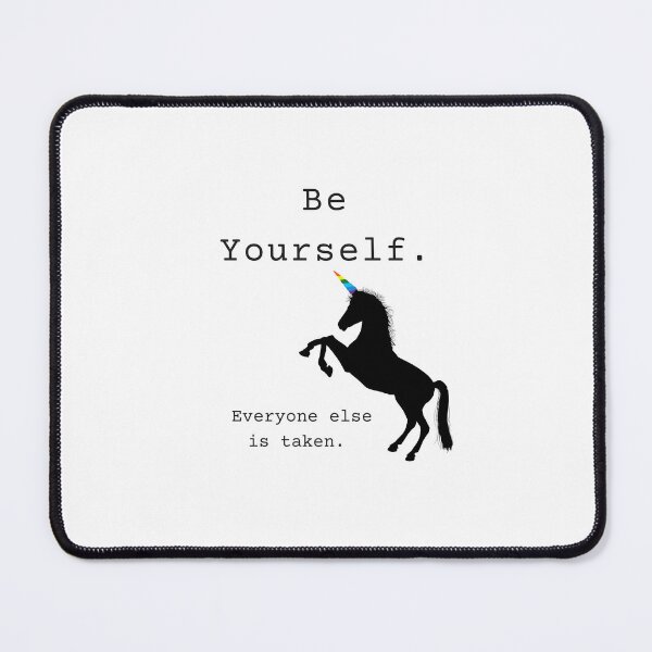 Item preview, Be Yourself Unicorm  designed and sold by jingenuity.