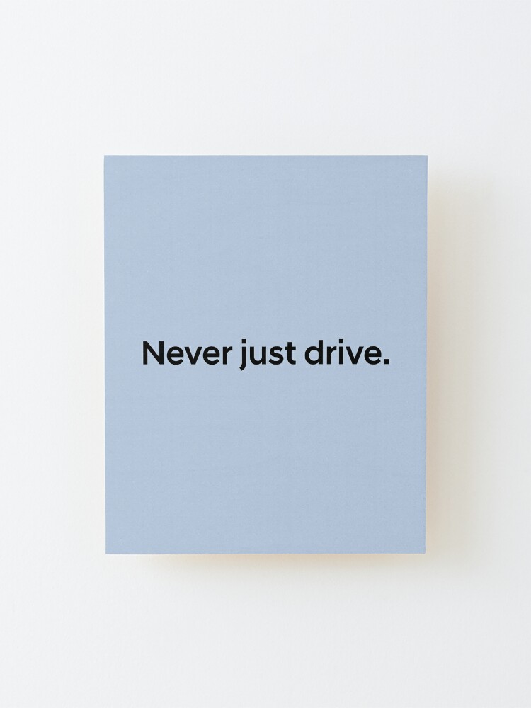 Hyundai N - Never just drive. | Mounted Print