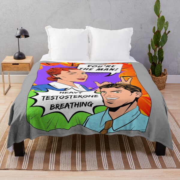 Item preview, Funny Retro Comics Man vs Woman designed and sold by AEROSPACE-IND.