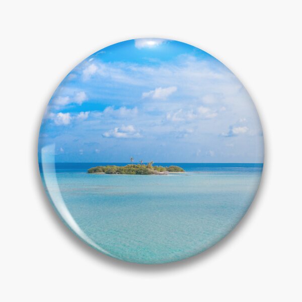 Item preview, Tropical Island, Maldives, Aqua Blue Ocean  designed and sold by newburyboutique.
