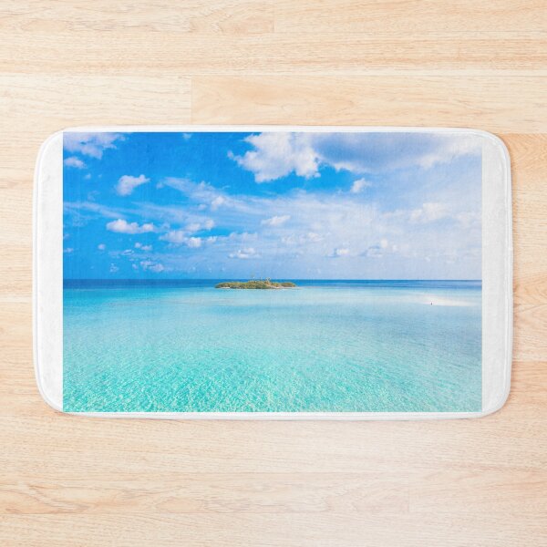Item preview, Tropical Island, Maldives, Aqua Blue Ocean  designed and sold by newburyboutique.
