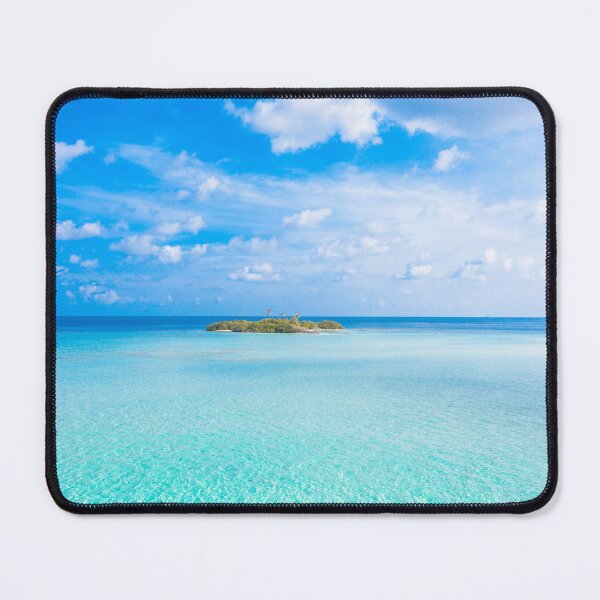 Item preview, Tropical Island, Maldives, Aqua Blue Ocean designed and sold by newburyboutique.