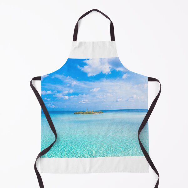 Item preview, Tropical Island, Maldives, Aqua Blue Ocean designed and sold by newburyboutique.