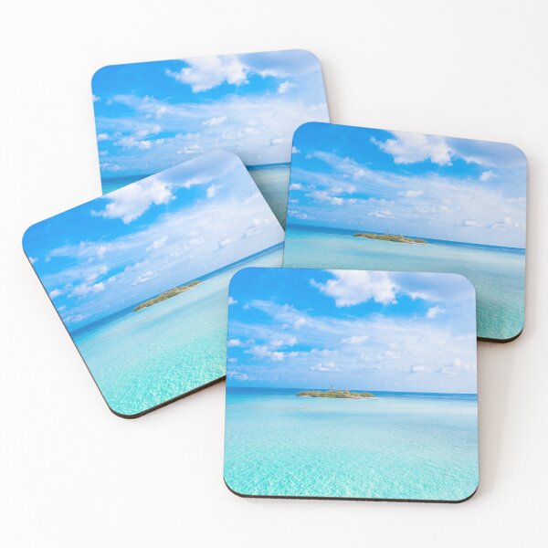 Item preview, Tropical Island, Maldives, Aqua Blue Ocean  designed and sold by newburyboutique.