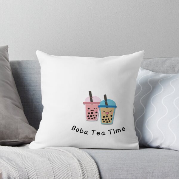 Item preview, Boba Tea Time - Kawaii Smiley Boba Tea Image designed and sold by jingenuity.