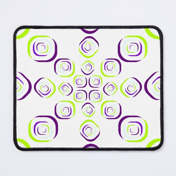 Item preview, colorful radial snowflake pattern 2 designed and sold by d-w-h design.