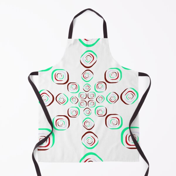 Item preview, colorful radial snowflake pattern 3 designed and sold by d-w-h design.