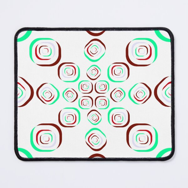 Item preview, colorful radial snowflake pattern 3 designed and sold by d-w-h design.