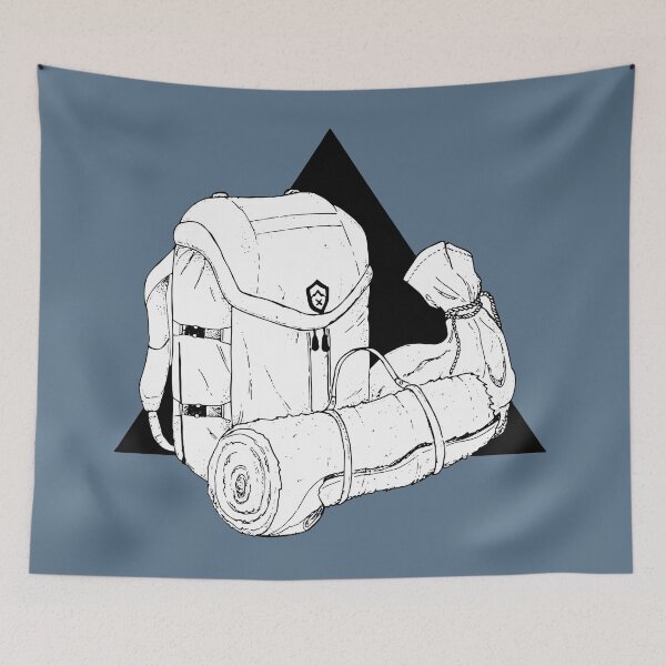 Item preview, hiking gear adventure is calling designed and sold by XXgooddeedXX.