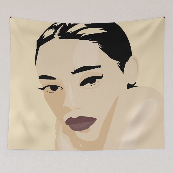 Item preview, Portrait of a Woman with Maroon Lipstick designed and sold by CRYSTAL WOMACK.