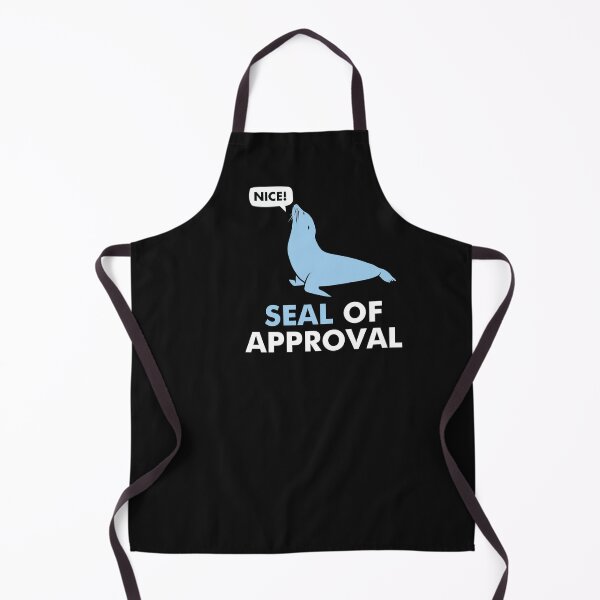 Item preview, SEAL of Approval Funny Pun designed and sold by EstelleStar.