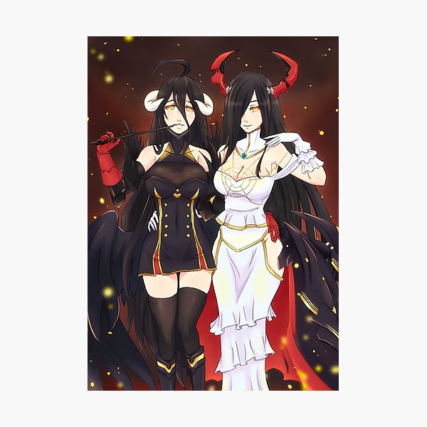 Friedrich Der Grosse Azur Lane And Albedo Succubus Overlord Photographic Print For Sale By