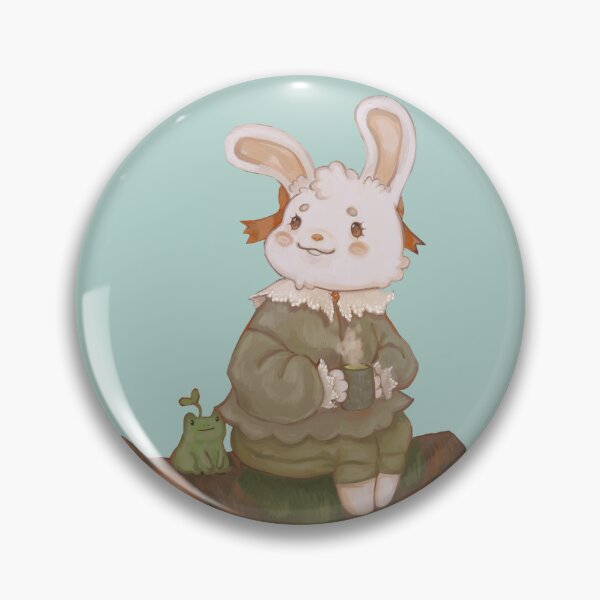 Item preview, panna resting with frog sticker  designed and sold by glittery-ugly.