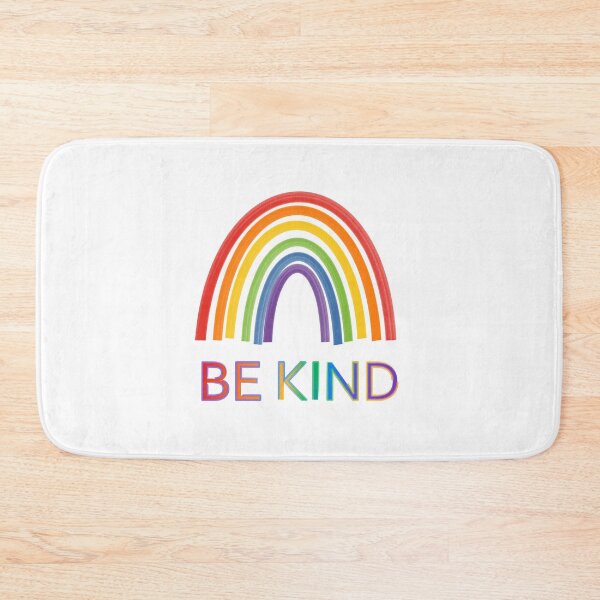 Item preview, Be Kind Organic Rainbow designed and sold by Inspirationmotivation.
