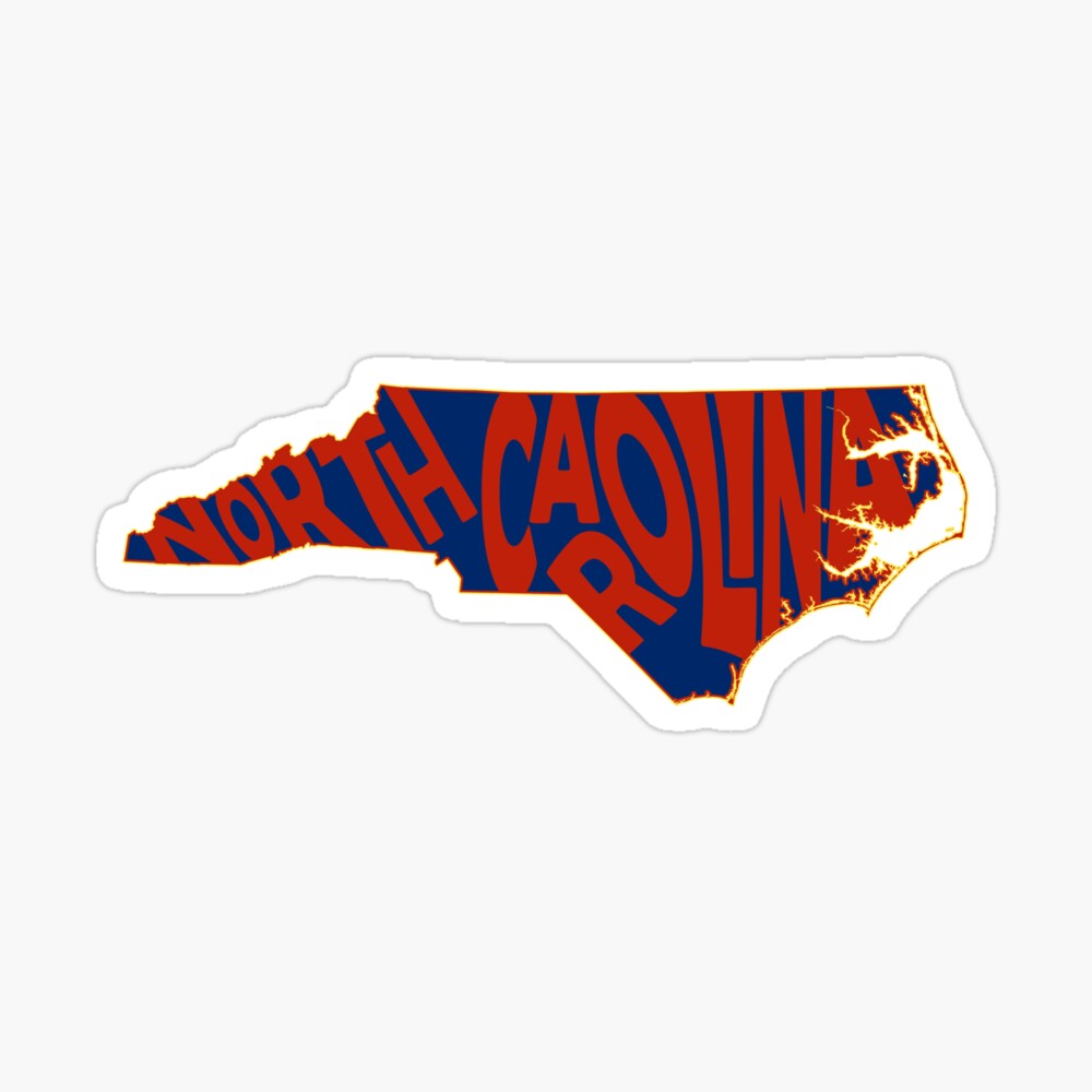 North Carolina State Word Art Coffee Mug