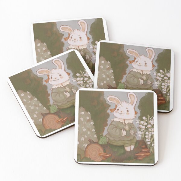 Item preview, panna and little frog cute cottage core illustration  designed and sold by glittery-ugly.