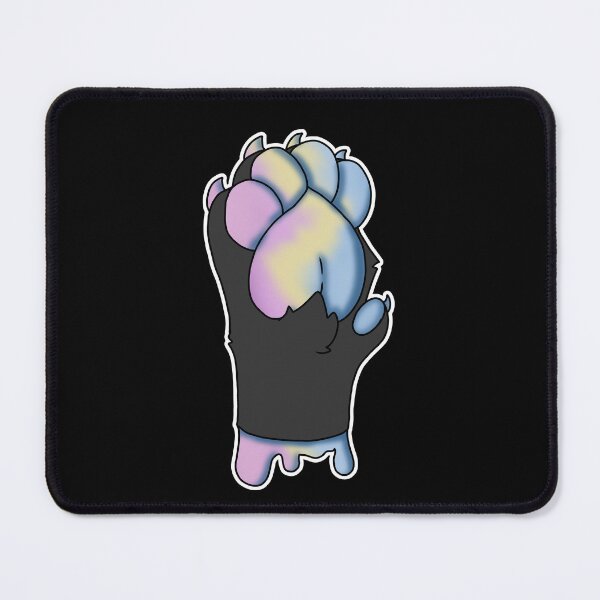 Item preview, Pansexual Pride Paw designed and sold by Jaspers-Wares.