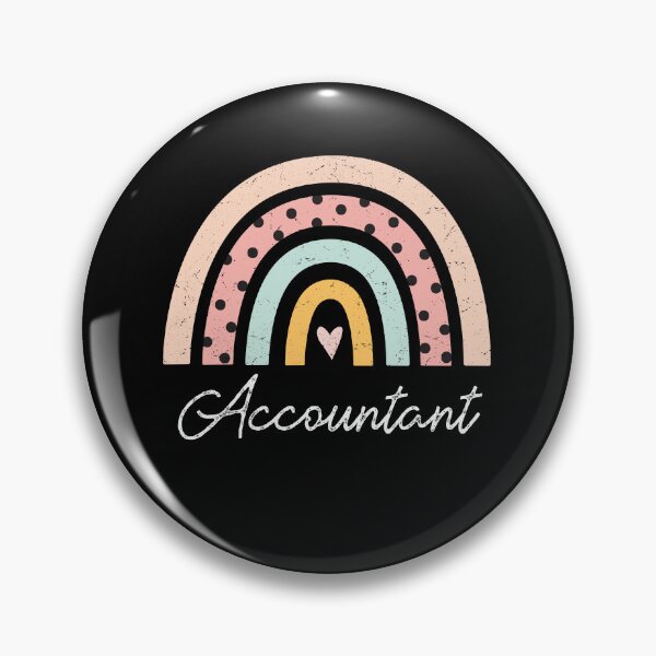 Artikelvorschau, Accountant Rainbow Cute Gift entworfen und verkauft von rafaeltto.
