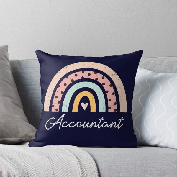 Item preview, Accountant Rainbow Cute Gift designed and sold by rafaeltto.
