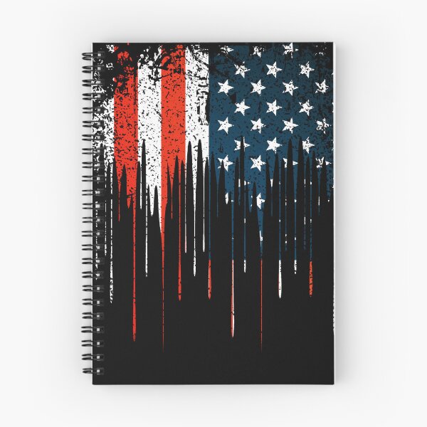 Artikelvorschau, US-Flagge Vintage Distressed Dripping Red White und Blue entworfen und verkauft von Darcy777.