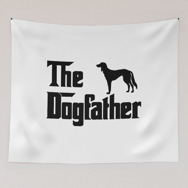 Item preview, The Dogfather Saluki Dog shirt, Saluki Father lovers, Best Saluki Dog Lovers, Saluki Dad Mom Dad Owner Christmas Birthday Gift designed and sold by xlnv.