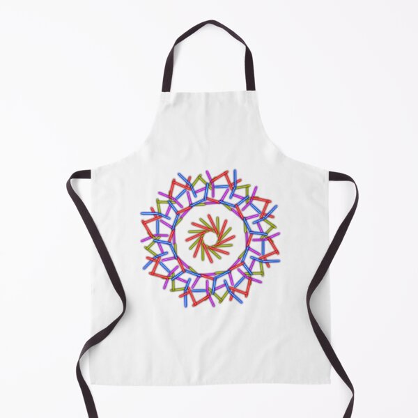 Item preview, Multicolored mandala, rainbow, abstract art designed and sold by Meo Design.