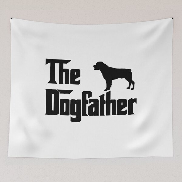 Item preview, The Dogfather Rottweiler Dog shirt, Rottweiler Father lovers, Best Rottweiler Dog Lovers, Rottweiler Dad Mom Dad Owner Christmas Birthday Gift designed and sold by xlnv.