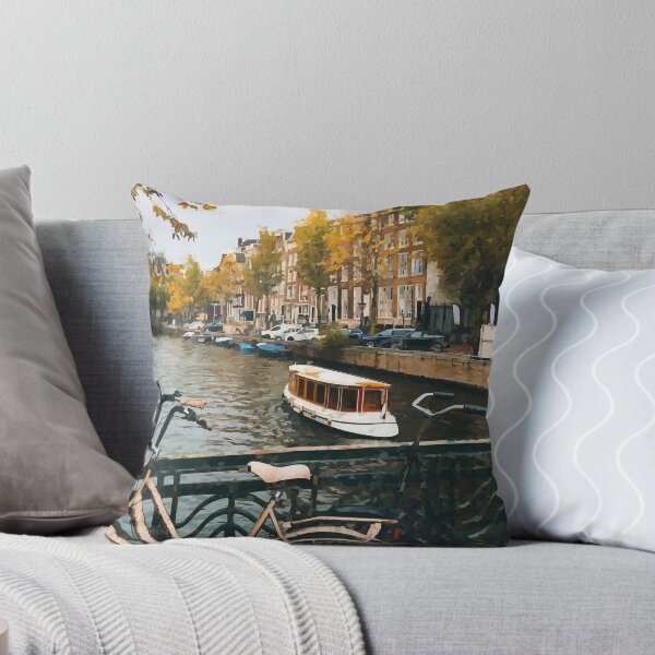Item preview, Dutch Bicycle in Autumn - Watercolour Style designed and sold by WWWC2288.