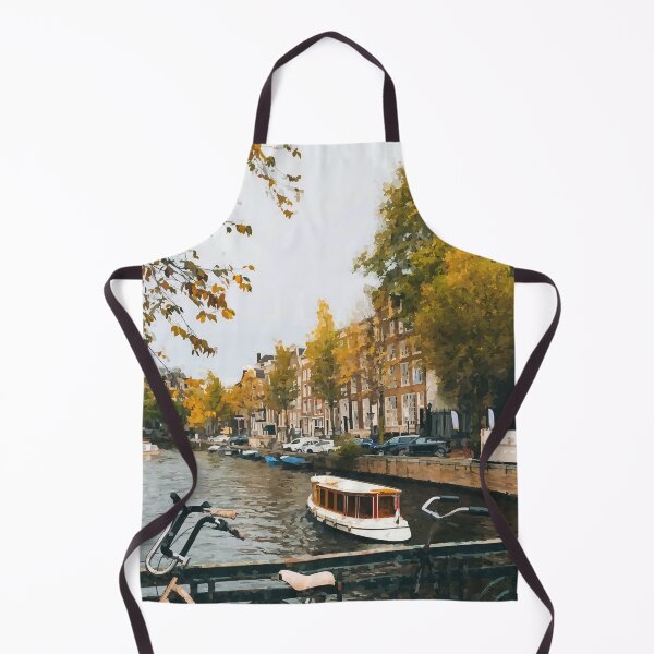 Item preview, Dutch Bicycle in Autumn - Watercolour Style designed and sold by WWWC2288.