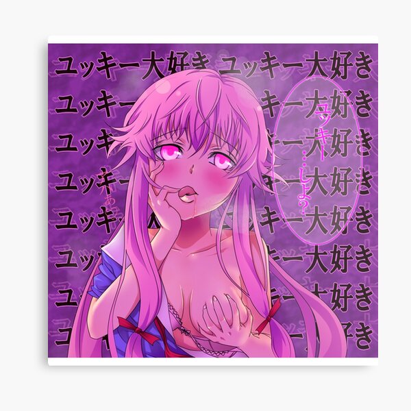 Yuno gasai mirai nikki anime abstract colored hentai acchi sexy
