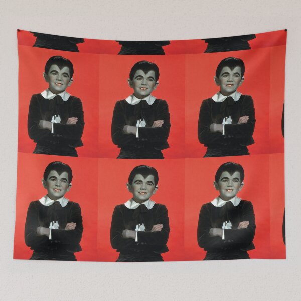 Item preview, Eddie Munster color red designed and sold by leilaamurray.