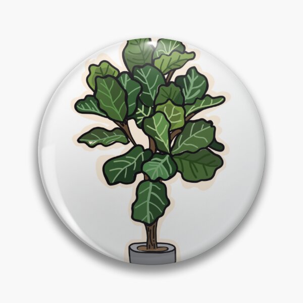 Item preview, Fiddle Leaf Plant Sticker designed and sold by sophsmaries.
