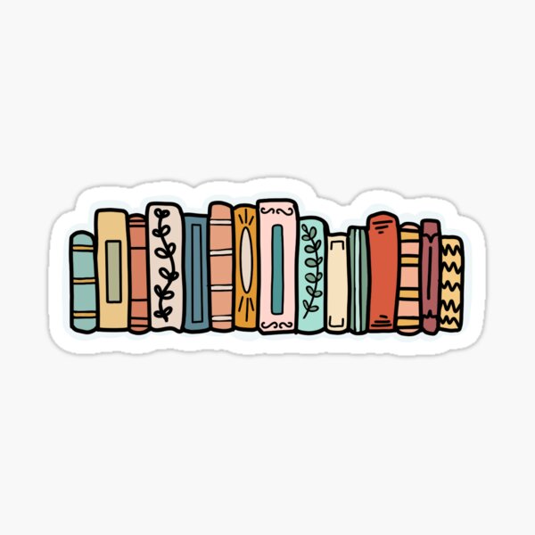 Book Case Stickers 