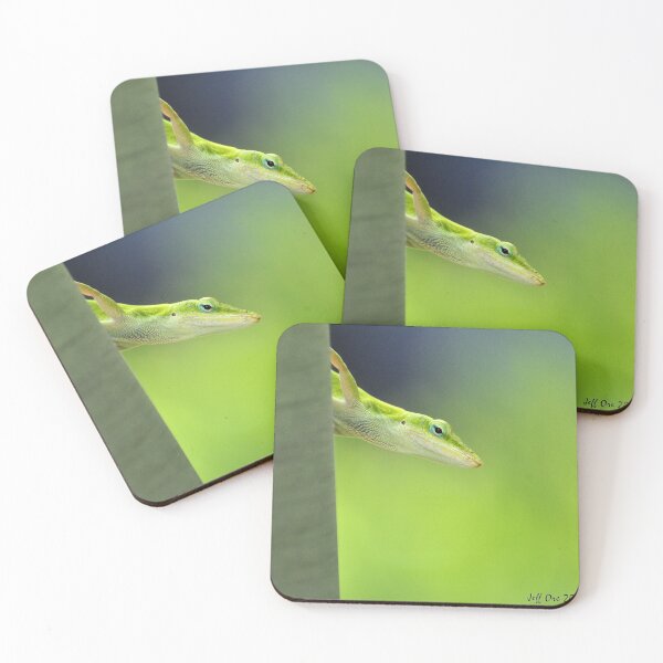 Item preview, An Green Anole on the side of a Tree designed and sold by Jeff Ore.