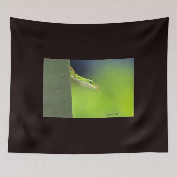 Item preview, An Green Anole on the side of a Tree designed and sold by Jeff Ore.