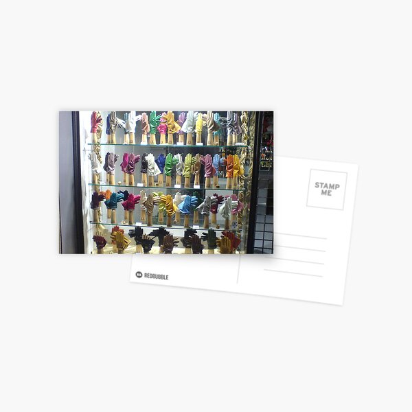 101 Gloves Postcard