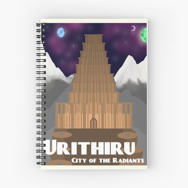 Item preview, Travel poster for Urithiru from the Stormlight archives designed and sold by Munro20.