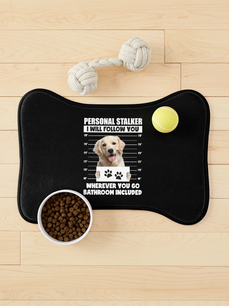 Golden Retriever dog Welcome Mat by Sketch and Paws