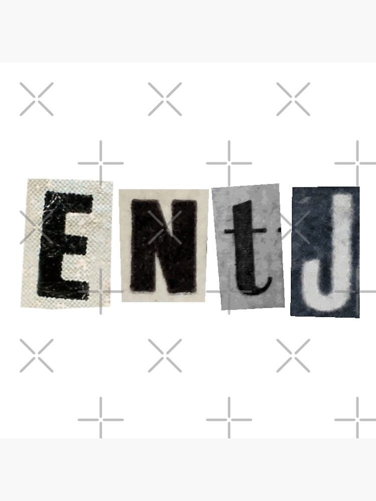 "ENTJ - MBTI" Poster for Sale by RheaRealm | Redbubble
