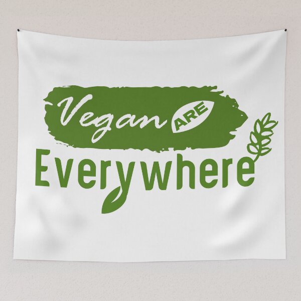 Item preview, Vegan Are Everywhere - Cute dezsign designed and sold by sbe-zone.