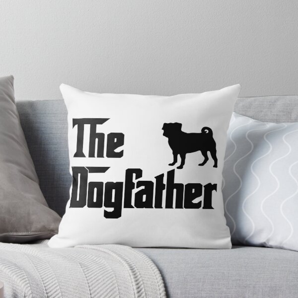 Item preview, The Dogfather Pug Dog shirt, Pug Father lovers, Best Pug Dog Lovers, Pug Dad Mom Dad Owner Christmas Birthday Gift designed and sold by xlnv.