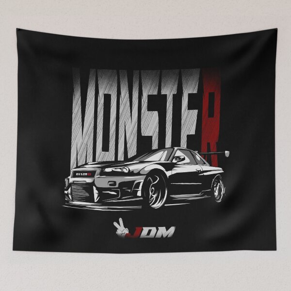 Item preview, GTR Monster R34 - JDM designed and sold by RoninUnknown.