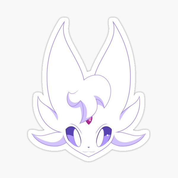 Mewtwo Legendary Psychic Type Pokémon Vinyl Sticker by James Art Ville